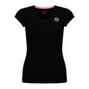 BIDI BADU BELLA 2.0 TECH V NECK TEE BLACK