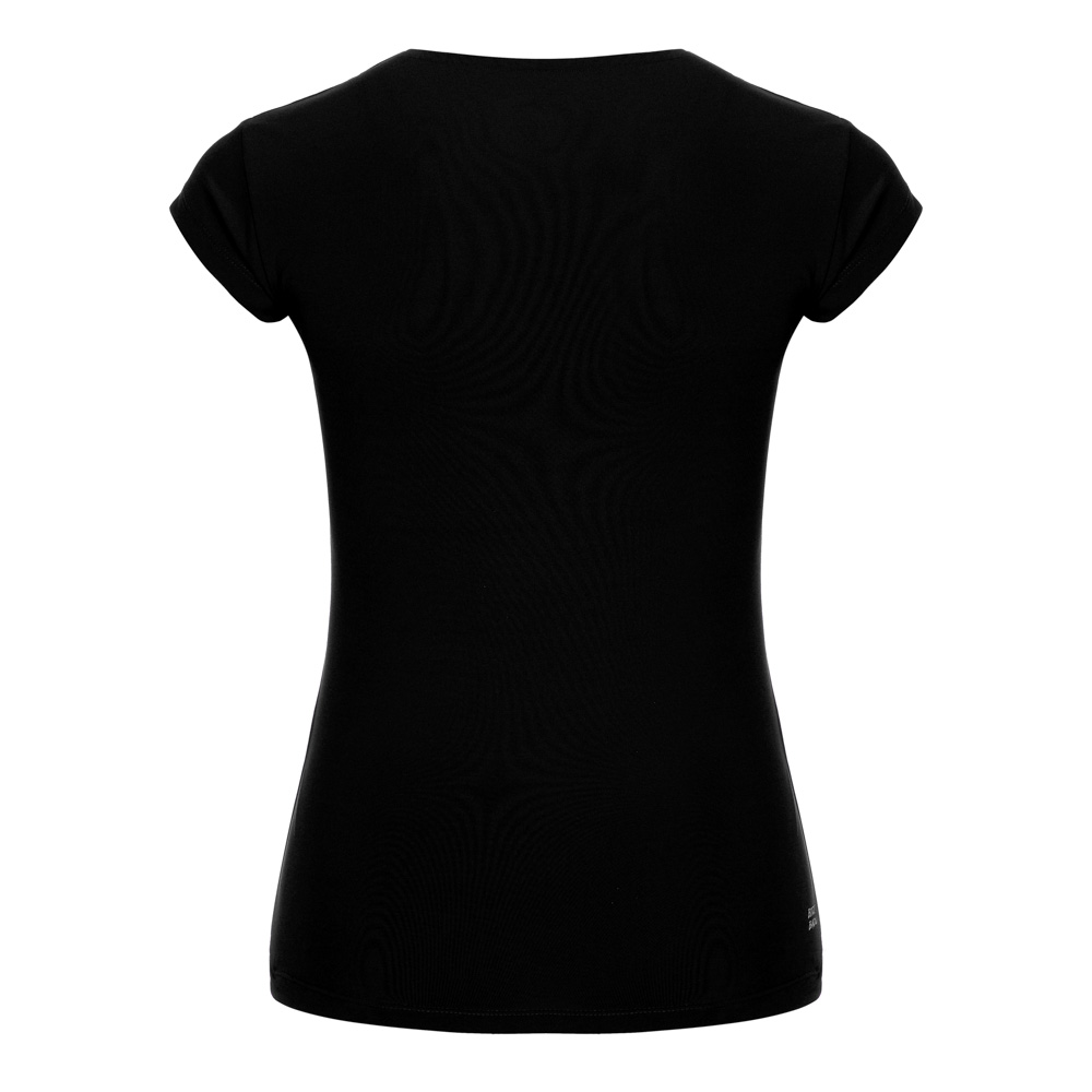 BIDI BADU BELLA 2.0 TECH V NECK TEE BLACK