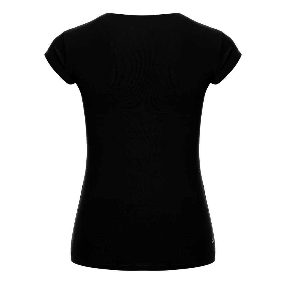 BIDI BADU BELLA 2.0 TECH V NECK TEE BLACK