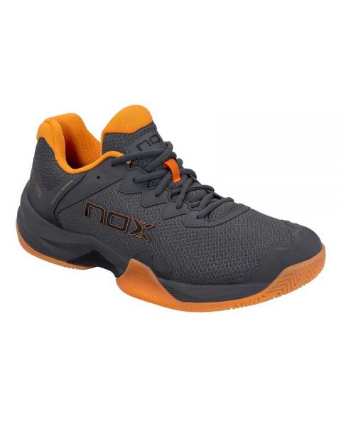 ZAPATILLA NOX ML10 HEX GRIS/NARANJA