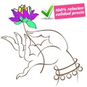 YOGA ZAFU INSPITACIÓN DESENFUNDABLE CON CREMALLERA RELLENO DE CASCARA DE ESPELTA