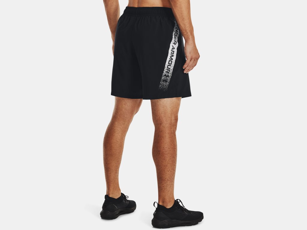 Shorts UNDER ARMOUR tejidos con gráfico UA para hombre