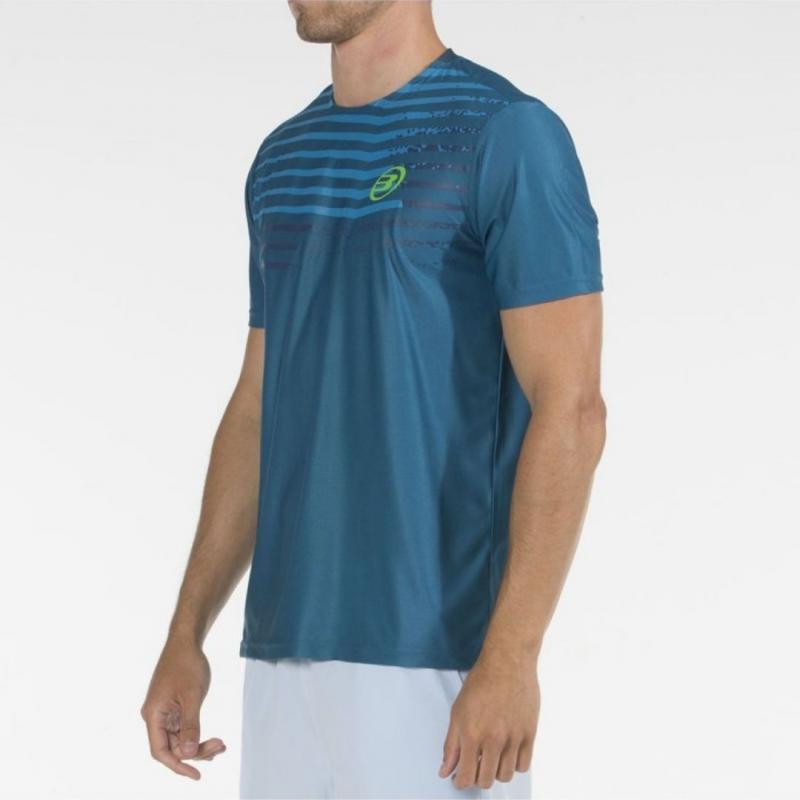 CAMISETA BULLPADEL CUMBAL AZUL INTENSO