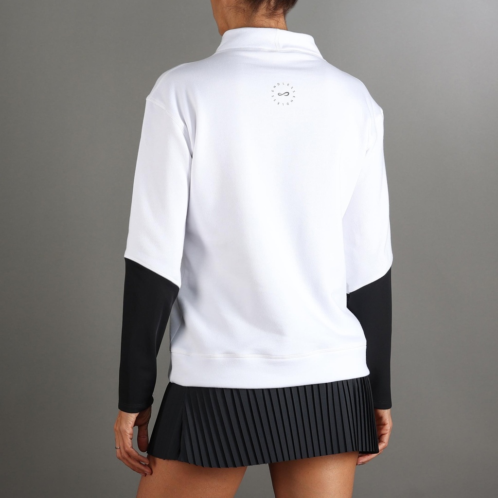 SUDADERA ENDLESS WONDER WHITE