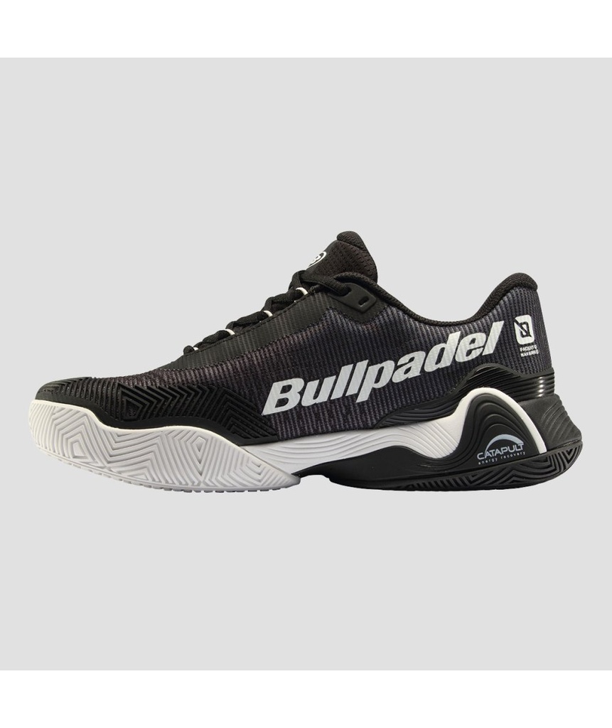 ZAPATILLA BULLPADEL HACK VIBRAM 24V NEGRO