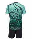 Conjunto de hombre Giraffe turquesa