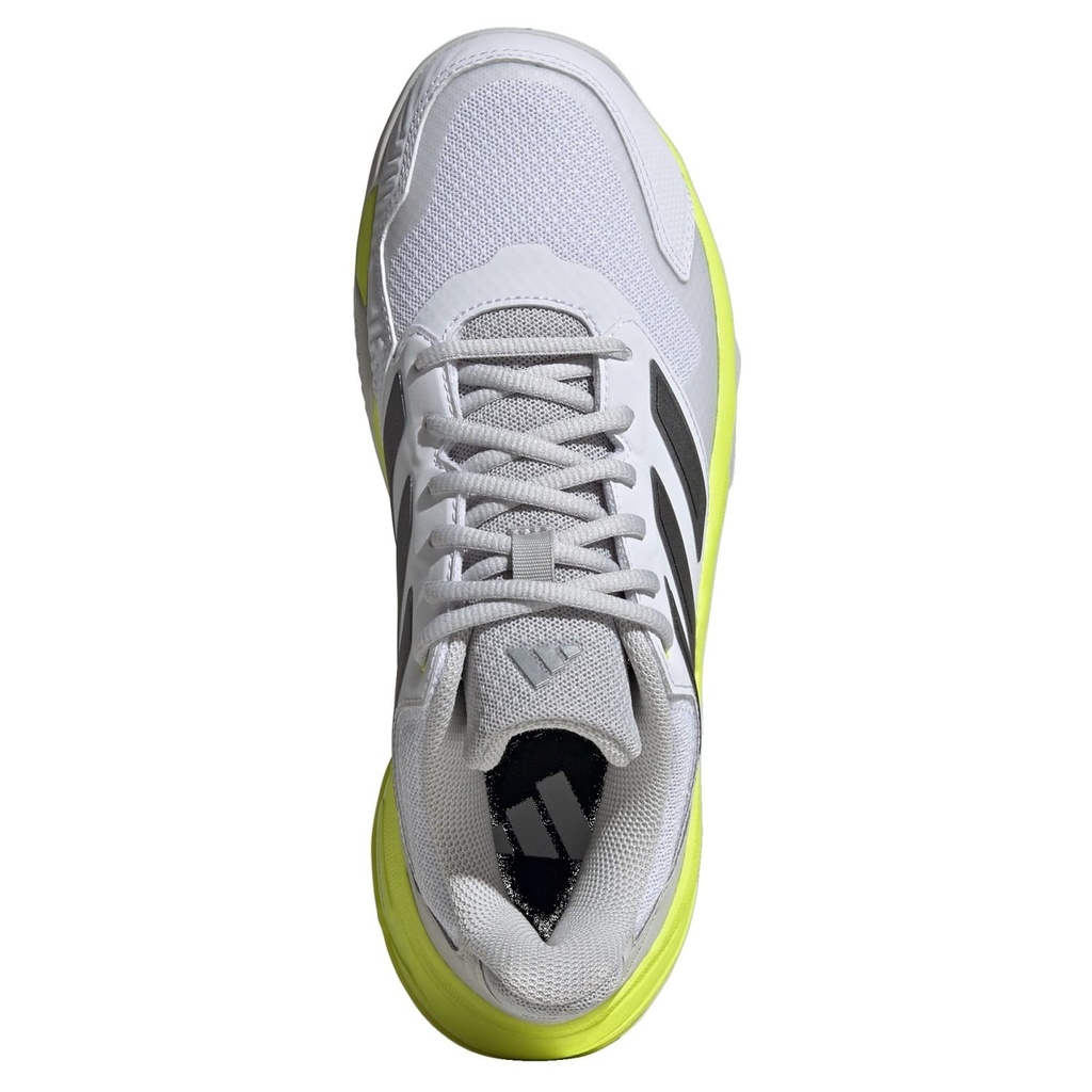 Zapatillas adidas Courtjam Control 3 W Cl Color Ftwr White/iron Met./lucid Lemon