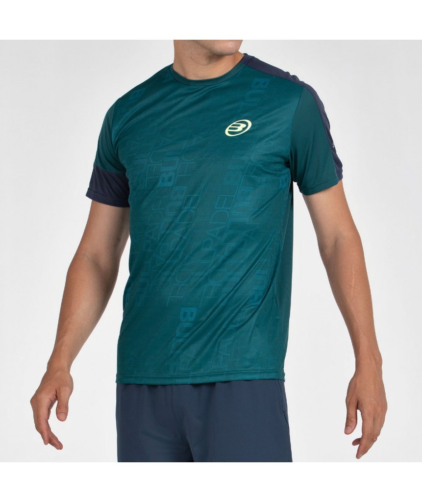 CAMISETA BULLPADEL LEIDO VERDE