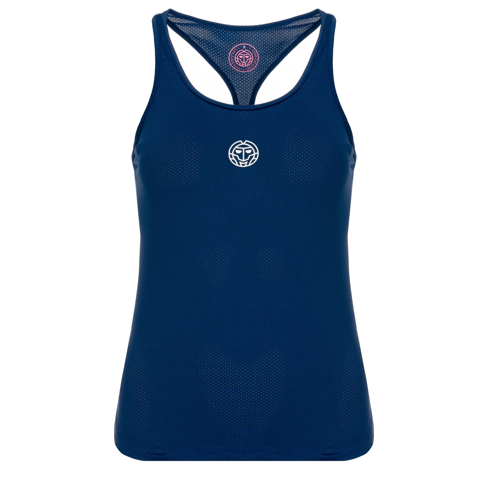 CAMISETA BIDI BADU TANQUE MEA TECH - AZUL OSCURO