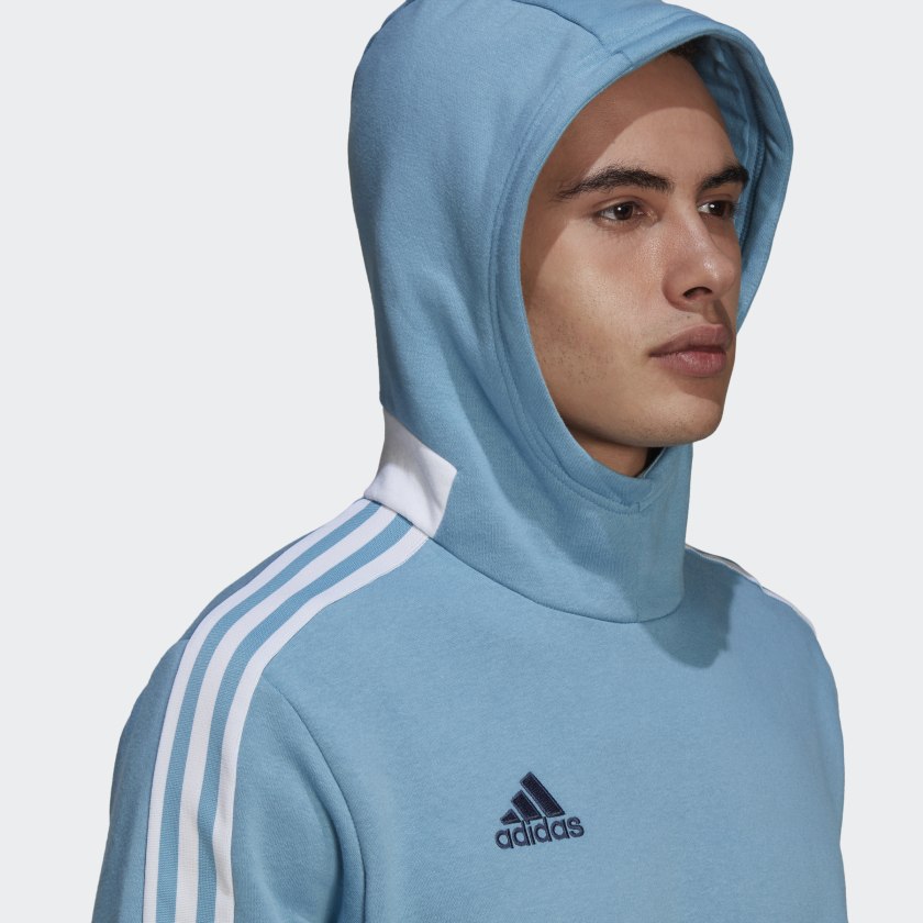 SUDADERA CON CAPUCHA ADIDASTIRO21 HAZY BLUE/C
