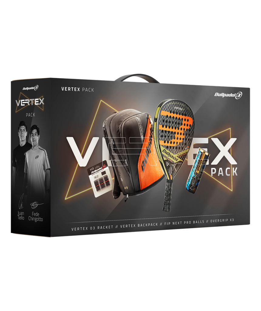 PACK BULLPADEL VERTEX MAN