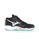 Zapatilla mizuno WAVE MOMENTUM PRO MID black/tangelo/IceGreen