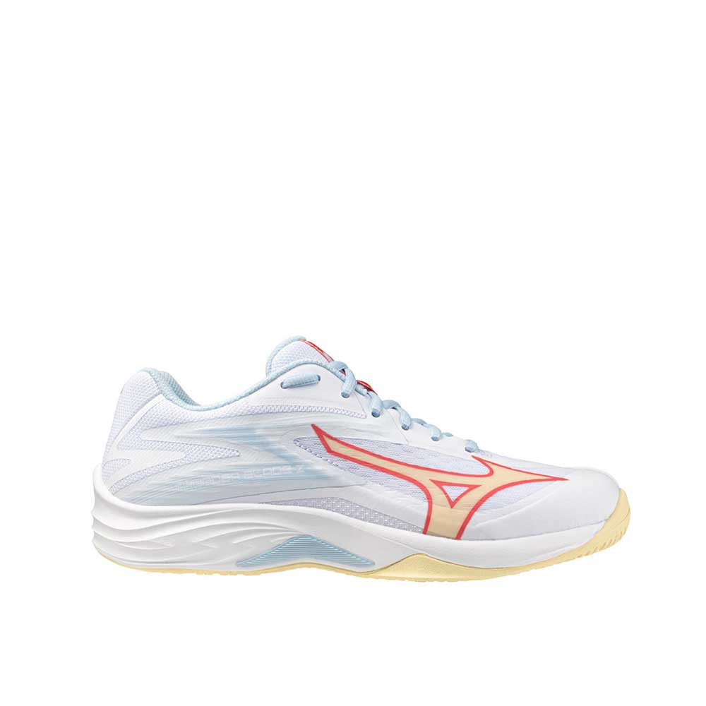 ZAPATILLA MIZUNO THUNDER BLADE Z WOS white/CalypsoCoral/Palebanana