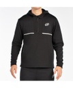 SUDADERA BULLPADEL BUZAS NEGRO