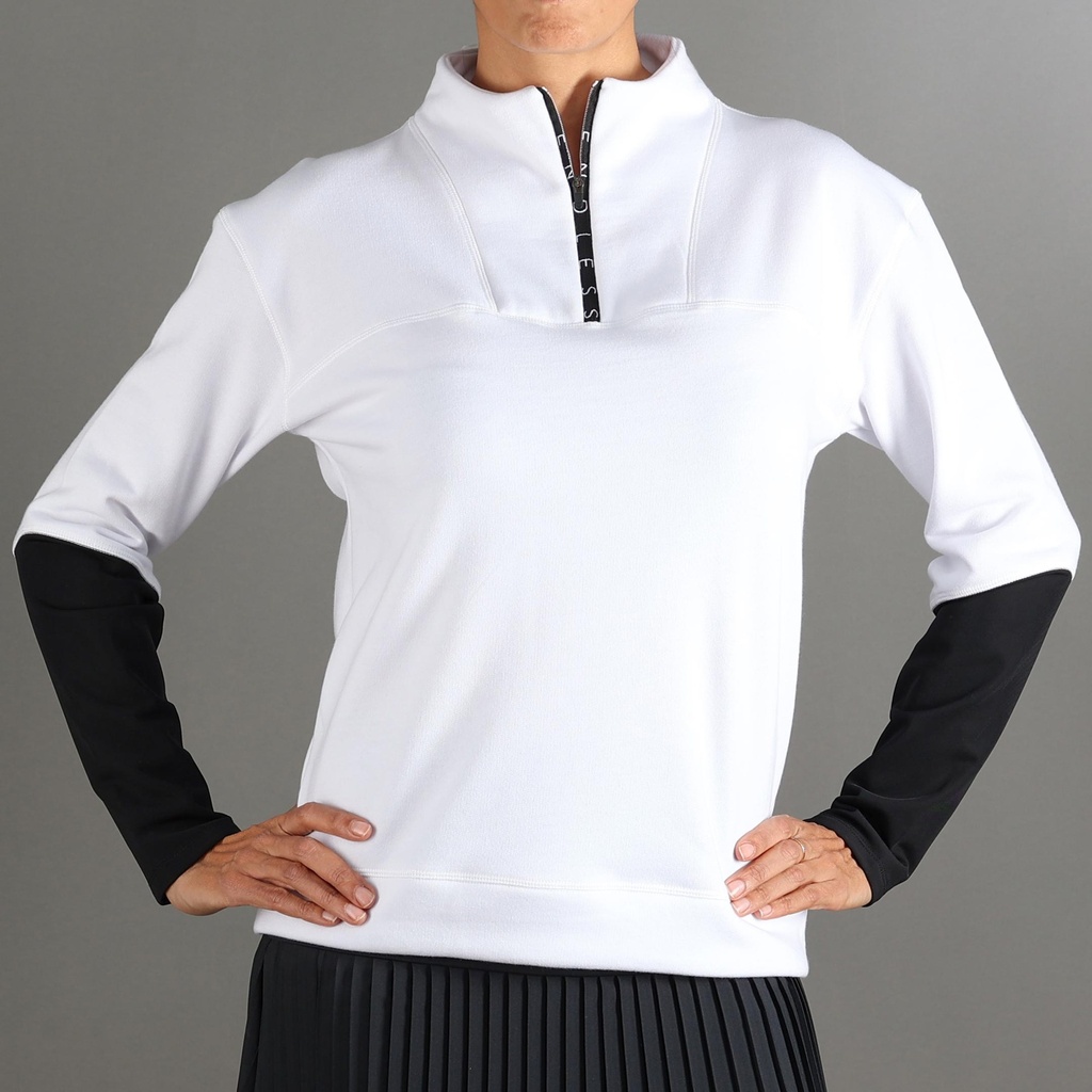 SUDADERA ENDLESS WONDER WHITE