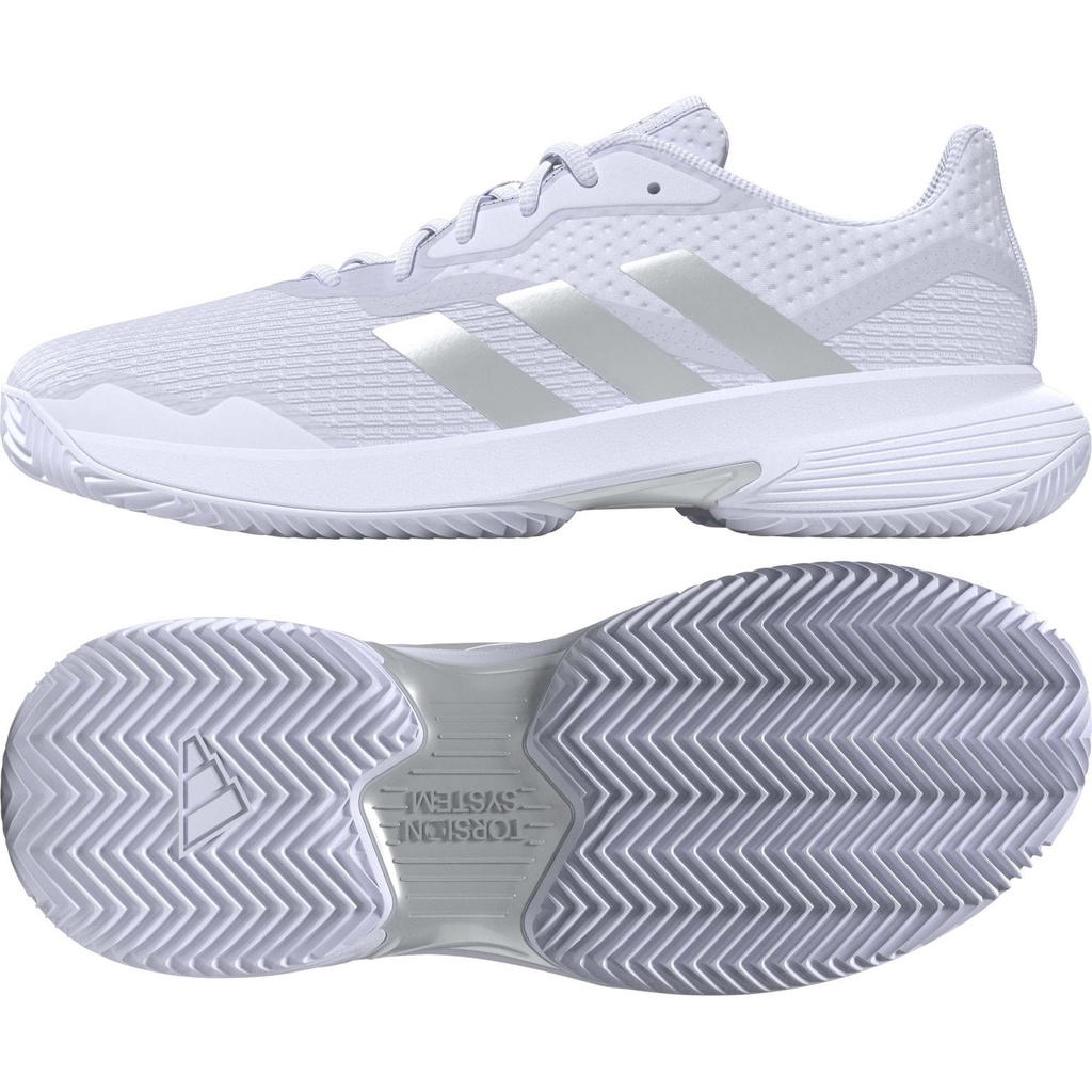 ZAPATILLAS COURTJAM CONTROL CLAY W COLOR FTWR WHITE/SILVER MET./GREY ON
