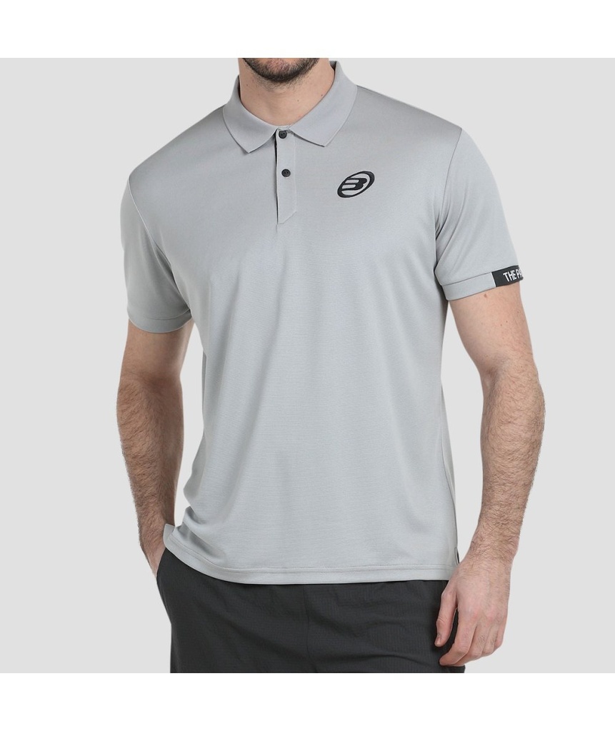 POLO BULLPADEL UNETE GRAFITO BICOLOR